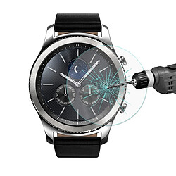 Wewoo Film protecteur écran pour Samsung Gear S3 Smartwatch 0.2mm 9 H Dureté de Surface 2.15 D Antidéflagrant En Verre Trempé D'écran 