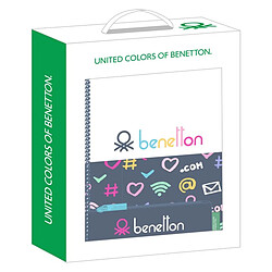 Coffret cadeau Benetton Dot Com Petit Blue marine 