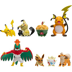 Jazwares Pokémon, figurines de bataille (pack de 8) 