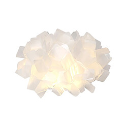 Universal Lampe de chambre à LED de 53cm, 24 W d'éclaircissement continu, 220V de salon salle à manger d'apprentissage de la lampe de plafond en acrylique, transparente 