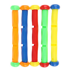 bâtons de plongée Jouet de Piscine 5pcs Bâton de Plongée Sous l'eau Jouet de Piscine Développement Nager Cadeau Enfants