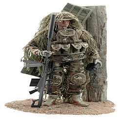 Avis 1/6 US  Soldier Figurine D'action Tout-terrain De Tireur D'élite 12 Pouces