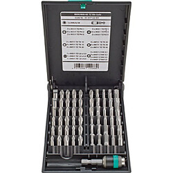 Wera Assortiment d'embouts Bit-Safe, 61 pièces, fente/à 6 pans/PH/PZ/TORX® 