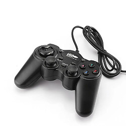 Shot Manette avec fil pour PC ALIENWARE USB Gamer Jeux Video Joystick Precision (NOIR)