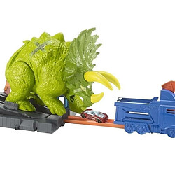 Acheter Mattel HOT WHEELS CITY - Attaque du Triceratops - Propulseur Petites Voitures Triceratops - 1 voiture Incluse