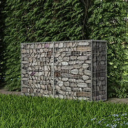 vidaXL Panier de gabion Acier galvanisé 150x50x100 cm