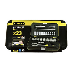 Coffret douiles 1/2'' 23 pièces Stanley Expert E194671