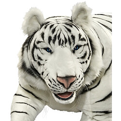 Hansa peluche Geante Tigre Blanc Couche 150 cm L