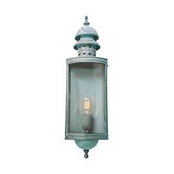 Elstead Lighting Applique murale extérieur Downing Vert-de-gris