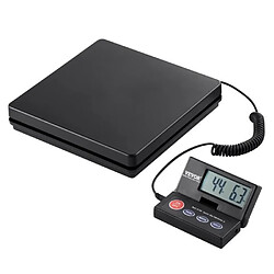 VEVOR Balance Postale Numérique 50 kg Pèse-colis de Précision 2 g avec Minuterie Fonction Tare Maintien Écran LCD Pliable 90° Ba147 