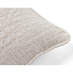 Bestmobilier Topaze - coussin - en tissu velours relief - 40x40 cm