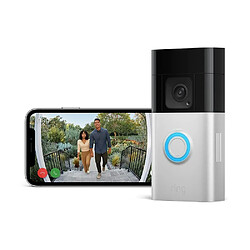 RING Battery Video Doorbell Plus - WLAN 1536p HD Gegensprechfunktion TÃ¼rklingel