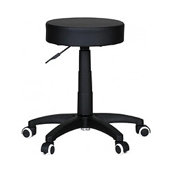 Acheter Mes Tabouret de bureau à roulettes 50x50x44/55 cm en PU noir