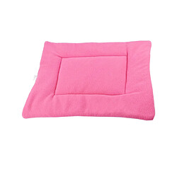 Mat Pet Animal De Compagnie Chien Chat Tapis De Sommeil Pad De Chenil Maison Chiot Caisse Lit Nid Coussin Rose M