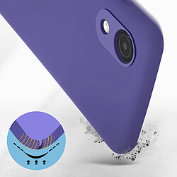 Avis Avizar Coque Galaxy A03 Core Soft touch Violet