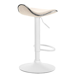 Acheter Non Tabouret de bar Shanghai tissu blanc