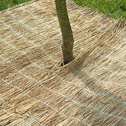 Nature Bâche de protection hivernale Paille de riz 1x1,5 m