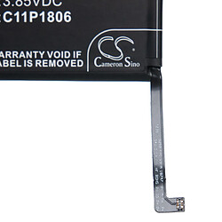 vhbw Batterie remplacement pour Asus 1ICP5/65/87, C11P1806 pour smartphone (4600mAh, 3,85V, Li-polymère)