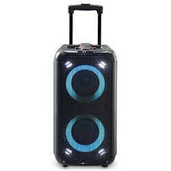 NEDIS ENCEINTE SONO PORTABLE PARTY KARAOKE TYPE JBL BLUETOOTH 240W MOBILE USB TWS LED RGB + TELECOMMANDE HAUTE QUALITE