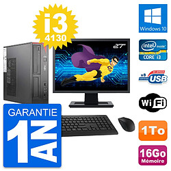 PC Fujitsu E520 DT Ecran 27" Intel i3-4130 RAM 16Go Disque 1To Windows 10 Wifi · Occasion 