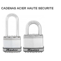 Outifrance MasterLock - Cadenas Acier haute sécurité 45mm