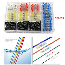 Avis Connecteur De Bornes De Bout De Fil De Manchon Thermorétractable De Soudure De Joint 300Pcs