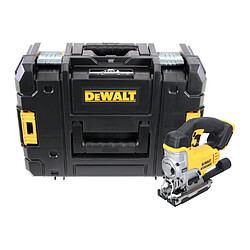 DeWalt DCS 331 NT Scie sauteuse sans fil 18V + Coffret de transport DeWALT TSTAK Box DWST1-70703 + Insert correspondant - sans Batterie, sans Chargeur