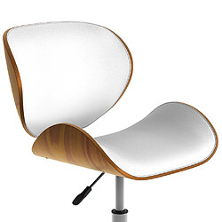 Avis Rendez Vous Deco Chaise de bureau blanche Baudoin