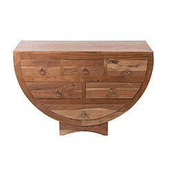 BOIS & CHIFFONS Commode 6 tiroirs en acacia massif 