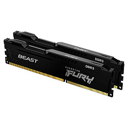 Kingston FURY Beast 16 Go (2 x 8 Go) DDR3 1600 MHz CL10