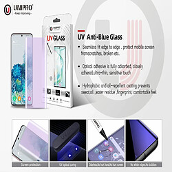 Avis Riff Verre de Protection Pleine Surface + Lampe UV + Nano Colle pour Samsung Galaxy S10+ G975