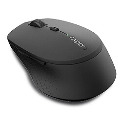 Universal Souris sans fil silencieuse multimode avec 1600 dpi Bluetooth 3.0 / 4.0 RF 2,4 GHz pour trois appareils