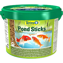 Aliment complet pour petits poissons de bassin Tetra pond sticks 10L.