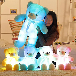 Universal Peluche nounours 30cm LED (rose)