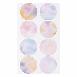 Rico Stickers ronds - Flou pastel - 20 pièces 