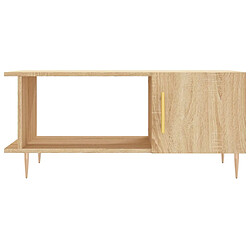 Acheter vidaXL Table basse chêne sonoma 90x50x40 cm bois d'ingénierie