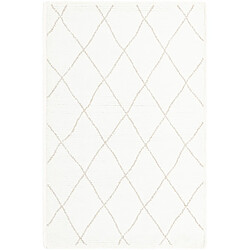 Hadorn Tapis 245x160 Blanc St. Gallen Folklore