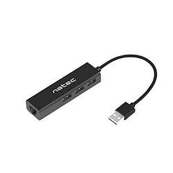 Hub USB Natec NHU-1413 Noir 