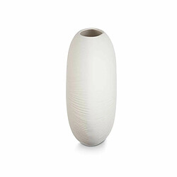 Gift Decor Vase Rond Blanc Céramique 40 x 34,5 x 16 cm (2 Unités)