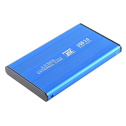 Wewoo Disque dur Externe 500GB Boîtier de mobile à interface super rapide USB 3.0, 500 Go (2,5 pouces) (Bleu)