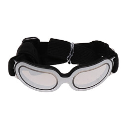 lunettes anti-vent ajustables chien protection des yeux uv lunettes de soleil argent pas cher