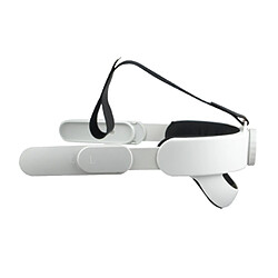 Serre-tête Réglable VR Head Strap pour Oculus Quest 2 White Protective