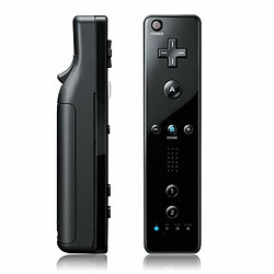 2 X Télécommande Wiimote + Nunchuck pour Nintendo Wii et Wii U - Noir