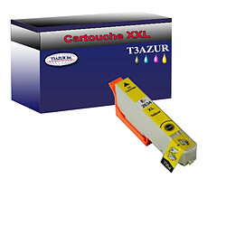 T3Azur Epson T2634XL -Compatible Cartouche Compatible pour Epson XP-800, XP-810, XP-820 Jaune- T3AZUR