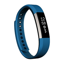 Wewoo Bracelet bleu pour Watchband Alta Watch en silicone à texture oblique, grande taille, longueur: environ 22cm 