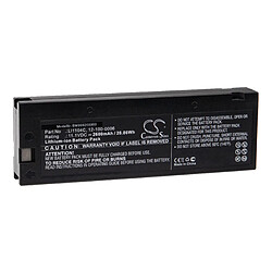 vhbw Batterie compatible avec BIONICS BPM-770 appareil médical (2600mAh, 11,1V, Li-ion) 