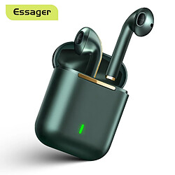 GUPBOO Casque Bluetooth Essager J18 sans fil avec micro TWS Gamer Headset 