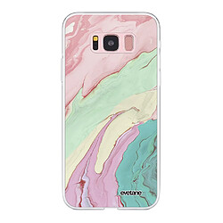 Evetane Coque Samsung Galaxy S8 360 intégrale avant arrière transparente