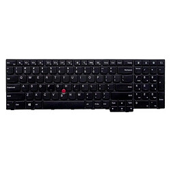 Wewoo Version américaine Clavier QWERTY pour ordinateur portable avec bâtons de pointage pour Lenovo IBM Thinkpad E550 / E555 / E550C