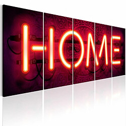 Paris Prix Tableau Imprimé Home Neon 80 x 200 cm